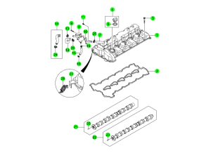 CYLINDER HEAD COVER & CAMSHAFT(D27)