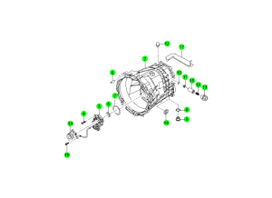 CLUTCH HOUSING (6M/T)