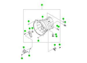 CLUTCH HOUSING-TSM52(M/T,2WD)