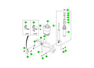 REAR SHOCK ABSORBER(EAS)