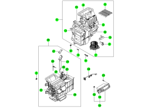 AIR CONDITIONER MODULE(FRONT)