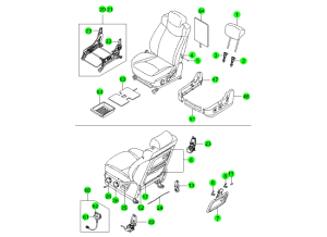 FRONT SEAT PARTS(HANIL)