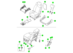 FRONT SEAT PARTS(DAEWON KANG UP)