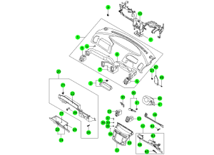 INSTRUMENT PANEL(RHD)