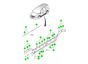 SIDE BODY MOULDING