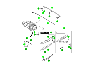 ROOF & REAR BODY MOULDING