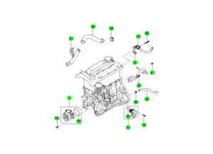 COOLING SYSTEM(D20F,D20R,D22F,D22R)