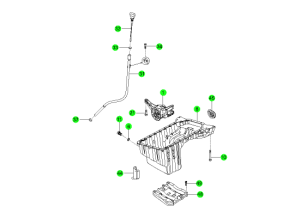 OIL PAN & PUMP(D20F,D20R,D22F,D22R)