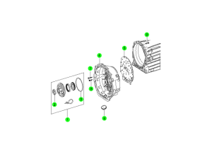 CONVERTER HOUSING & OIL PUMP(DC 7A/T)