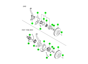 FRONT HUB & DISC