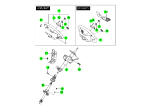 Рулевое колесо и колонка