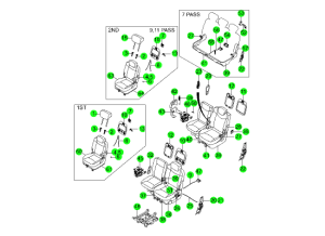 REAR SEAT PARTS 1ST & 2ND