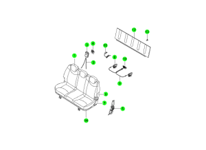 REAR SEAT PARTS 3RD