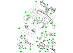 INSTRUMENT PANEL(RHD)