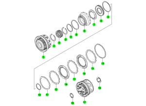 CLUTCH & PLANETARY CARRIER(DC 5A/T)