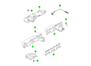 EXHAUST MANIFOLD (E32)