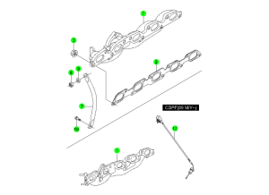 EXHAUST MANIFOLD(D27)