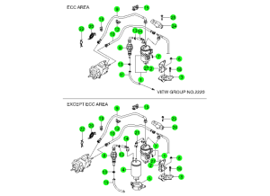 FUEL FILTER & LINE(D20,D27)