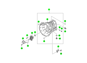 CLUTCH HOUSING-TSM54(M/T,4WD)