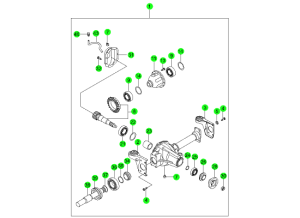 FRT AXLE(TONGIL : S & T)