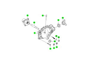 FRT AXLE;IOP(AAM)