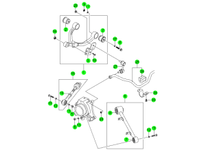 REAR SUSPENSION(MULTI LINK)