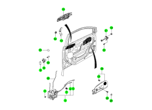 FRONT DOOR OPENING SYSTEM