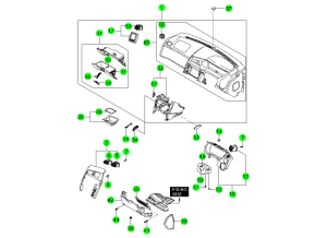 INSTRUMENT PANEL(RHD)