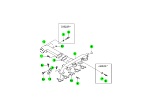 INTAKE MANIFOLD(OM662LA)