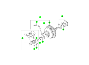 MASTER CYLINDER & BOOSTER(MANDO)