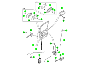 FRONT DOOR OPENING SYSTEM