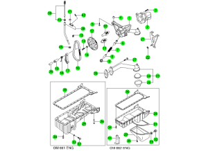 OIL PAN & PUMP(OM600)