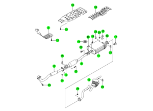 EXHAUST SYSTEM(E20,E23)