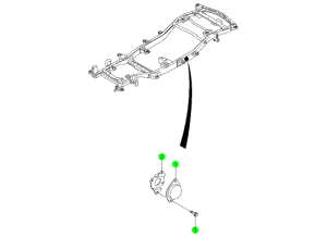 SIDE MEMBER DAMPER MOUNTING