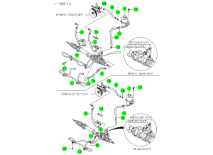 POWER STEERING PIPE LINE(OLD)