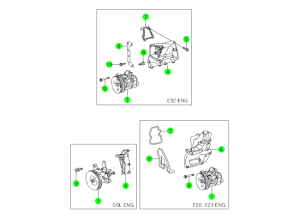 POWER STEERING PUMP(OLD)