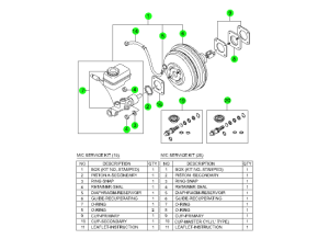 MASTER CYLINDER & BOOSTER(MANDO)