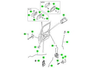 FRONT DOOR OPENING SYSTEM