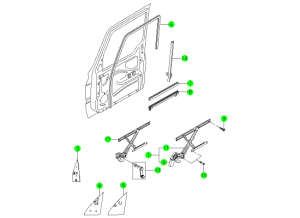 FRONT WINDOW LIFTER