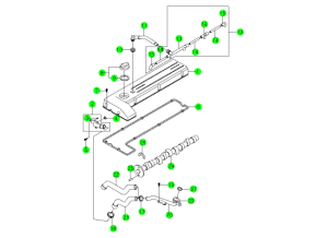 CYLINDER HEAD COVER & CAMSHAFT(OM600)