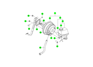 MASTER CYLINDER & BOOSTER(MANDO)