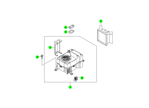 HEATER BLOWER(REAR)