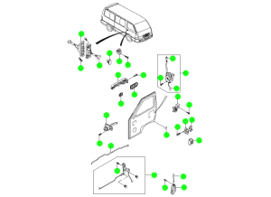 FRONT DOOR OPENING SYSTEM