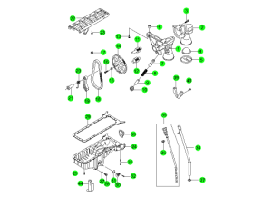 OIL PAN & PUMP(E28,E32,E36)