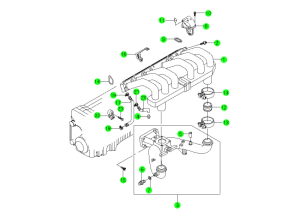 INTAKE MANIFOLD(E28,E32,E36)