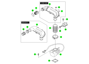 AIR INTAKE SYSTEM(E28,E32,E36)