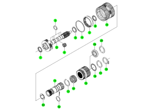 CENTER & REAR PLANETARY CARRIER(W5A330)