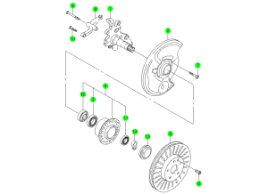 FRONT KNUCKLE & HUB