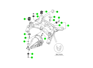 REAR AXLE MOUNTING