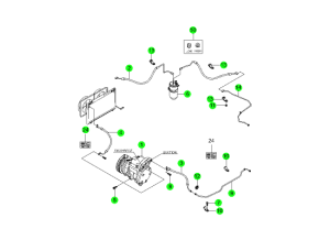 AIR CONDITION HOSE & PIPE LINE